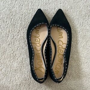 Sam Edelman Riviera Black Studded Flats